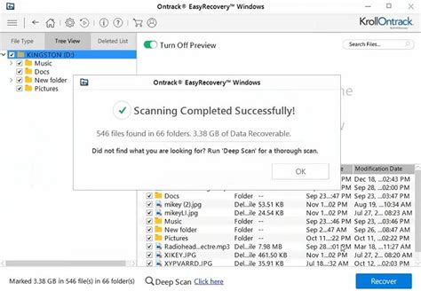 Independent access of the Portable Ontrack Easyrecovery Kit 14.0